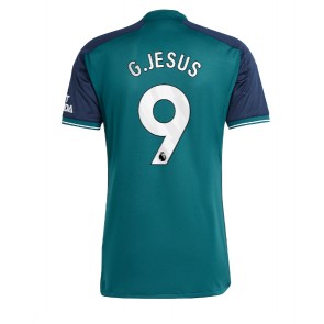 Arsenal Gabriel Jesus #9 Tredje trøje 2023-24 Kort ærmer